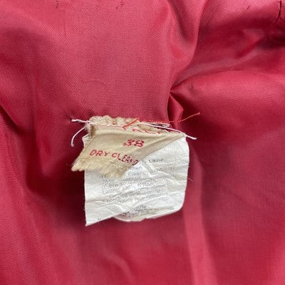Vintage Pocock Pirates Football Wool Varsity Jacket Size 38 Tall 70s