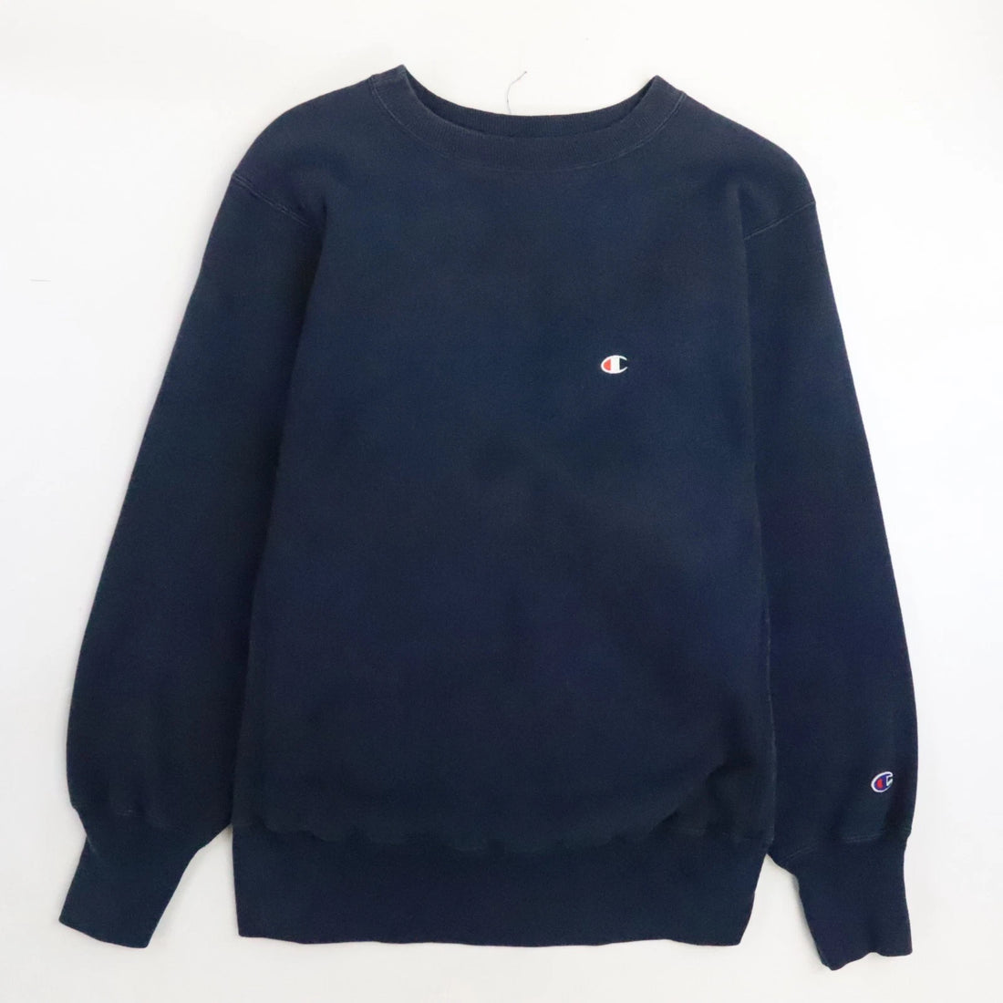 Vintage Champion Reverse Weave Crewneck Sweatshirt Size Large Blue 90s