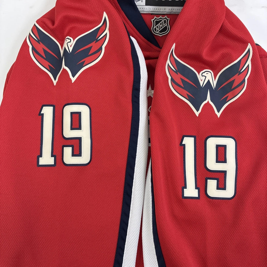 Washington Capitals Nicklas Backstrom Reebok Jersey Size XL NHL