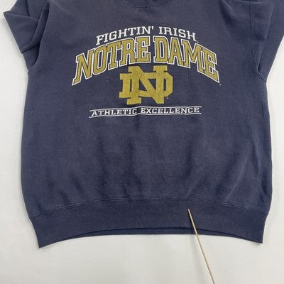 Vintage Notre Dame Fighting Irish Nutmeg Crewneck Sweatshirt Size Large NCAA