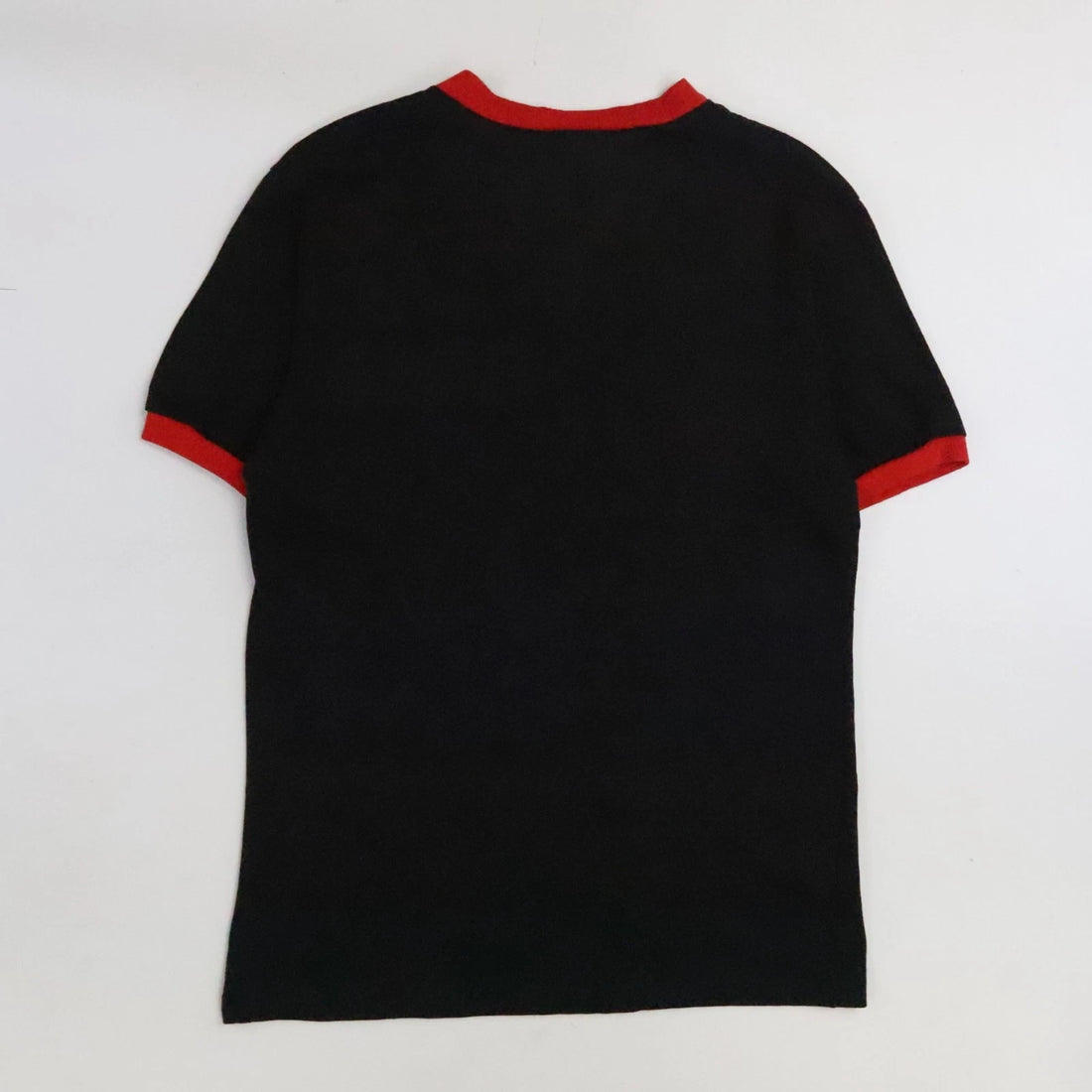 Vintage Adidas Trefoil V-Neck T-Shirt Size Medium