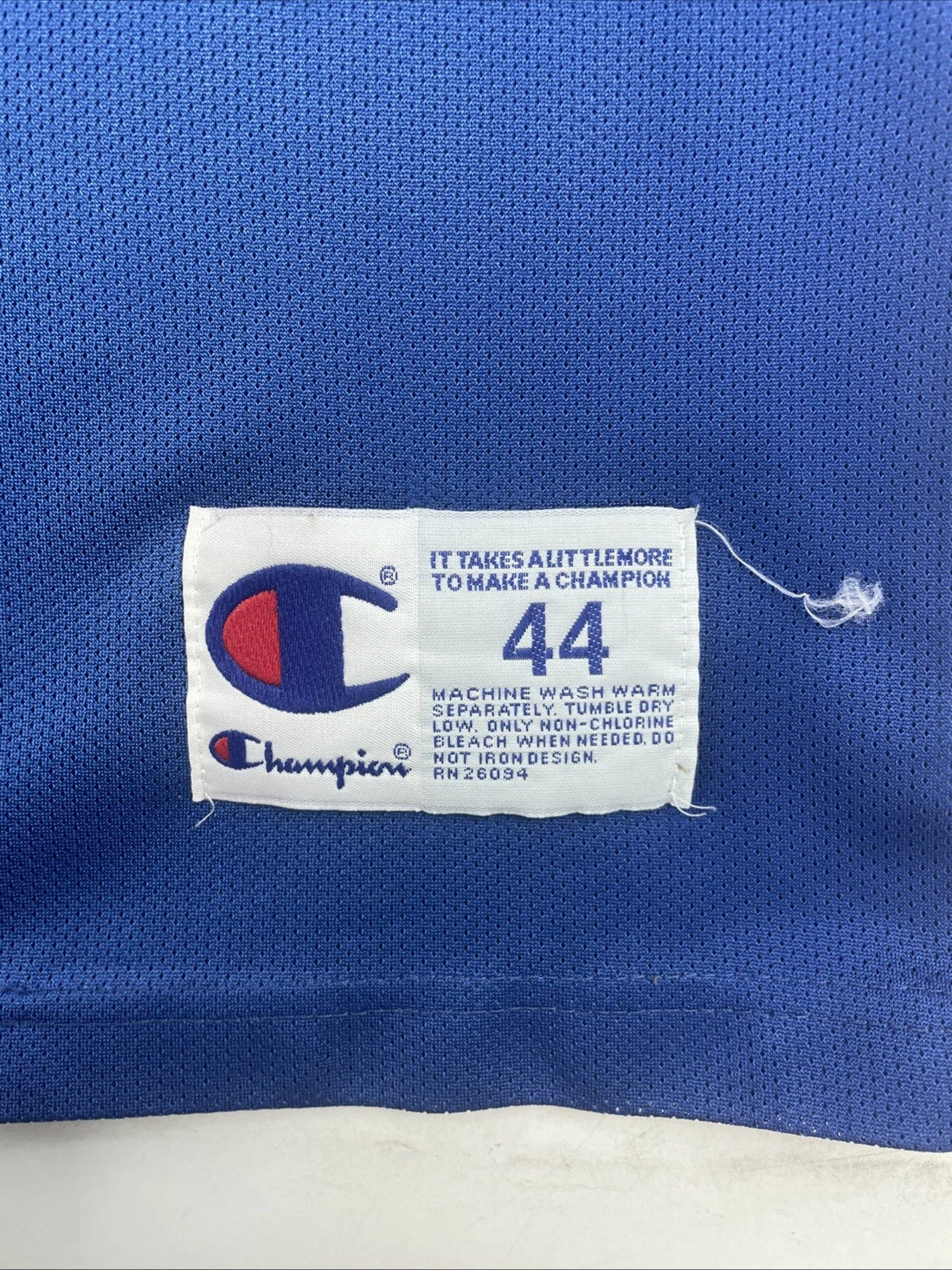 Vintage Minnesota Timberwolves Wally Szczerbiak Champion Jersey Size 44 NBA