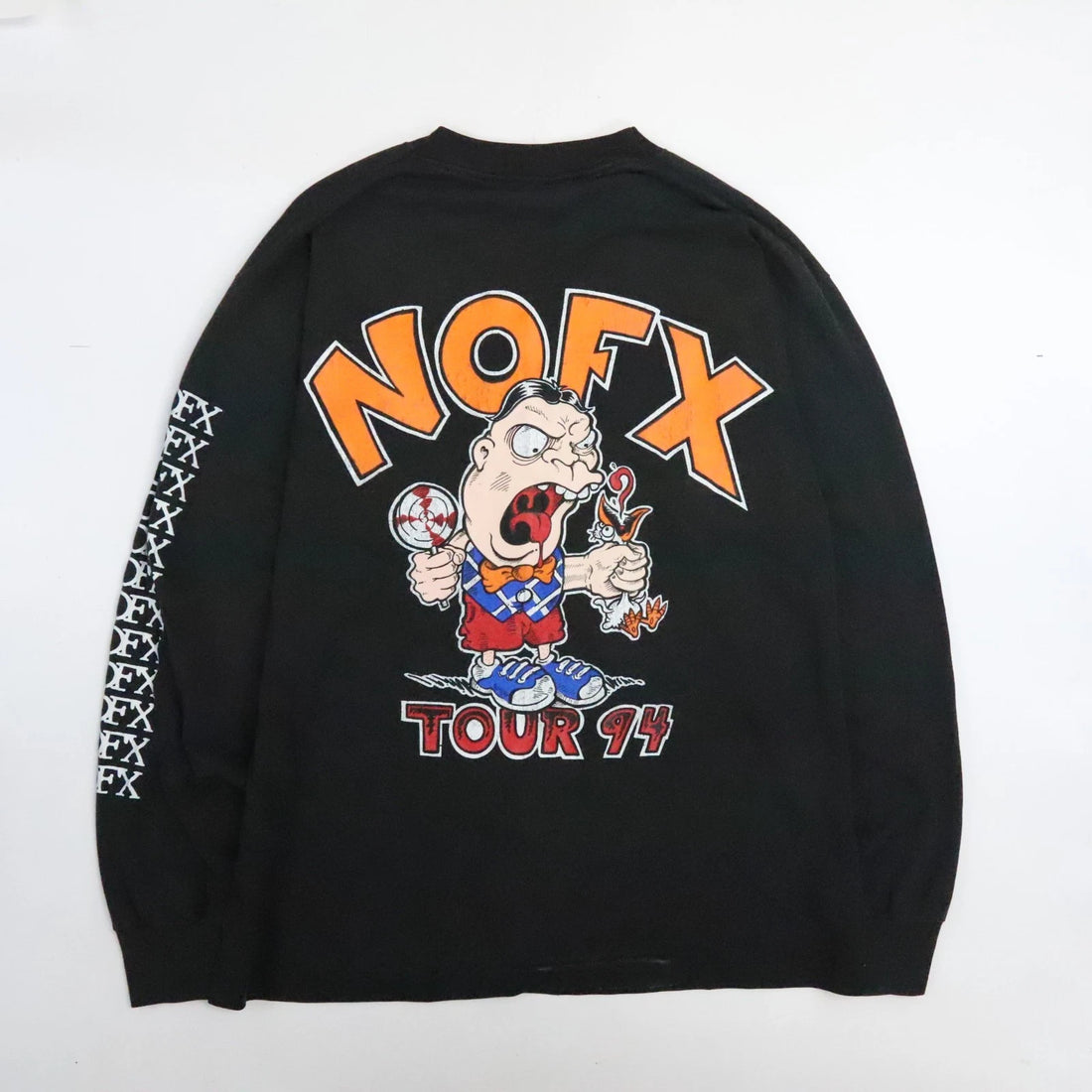 Vintage NOFX Tour 1994 Long Sleeve T-Shirt Size XL Band
