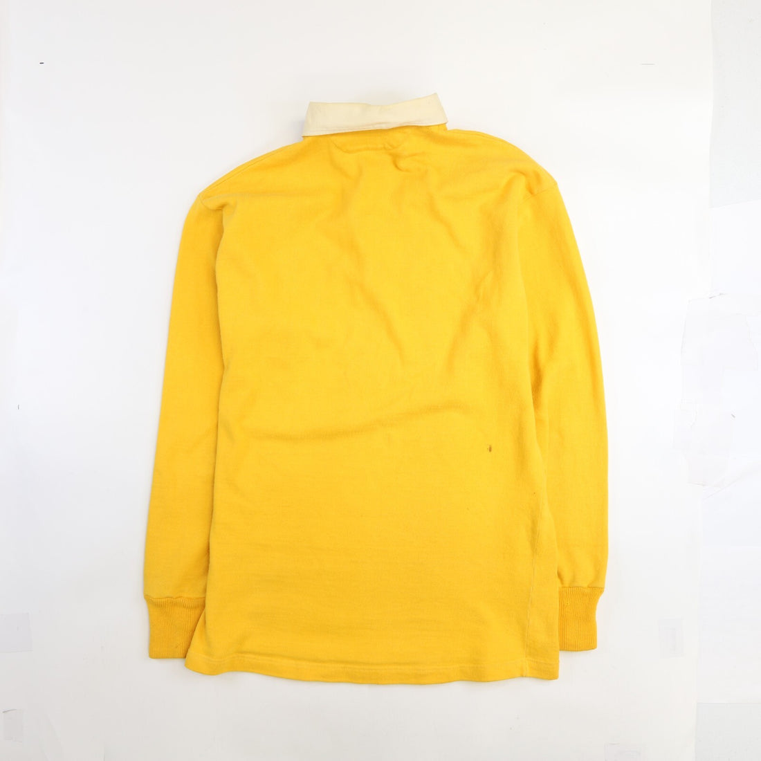 Vintage Australia Crest Barbarian Rugby Shirt Size Large Yellow