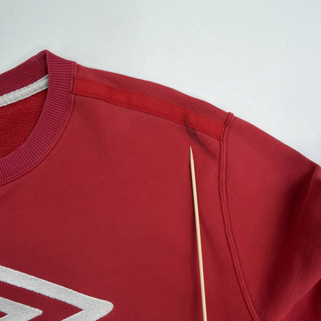 Vintage Umbro Crewneck Sweatshirt Size 2XL Red Embroidered
