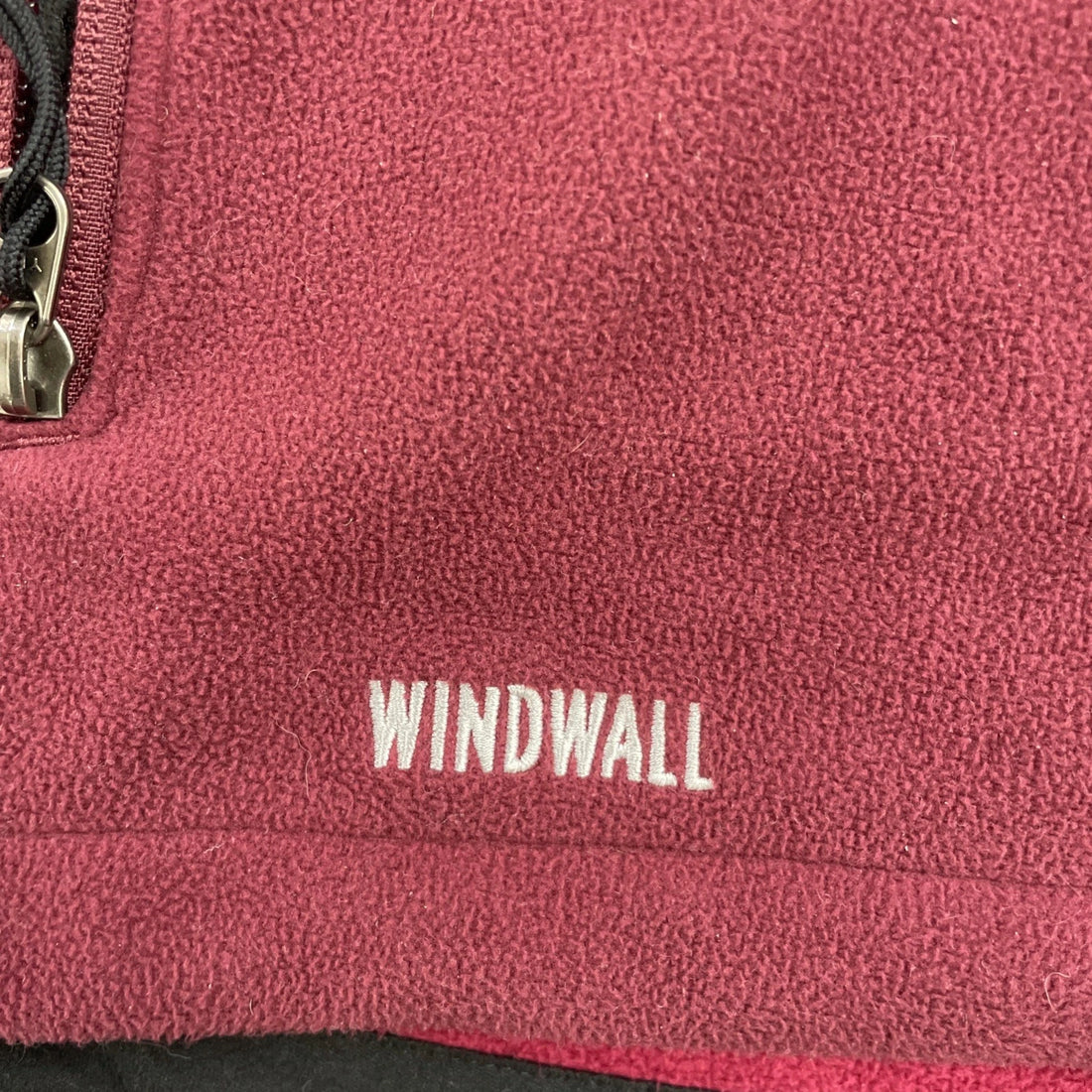 The North Face Windwall Fleece Vest Jacket Size Medium Red