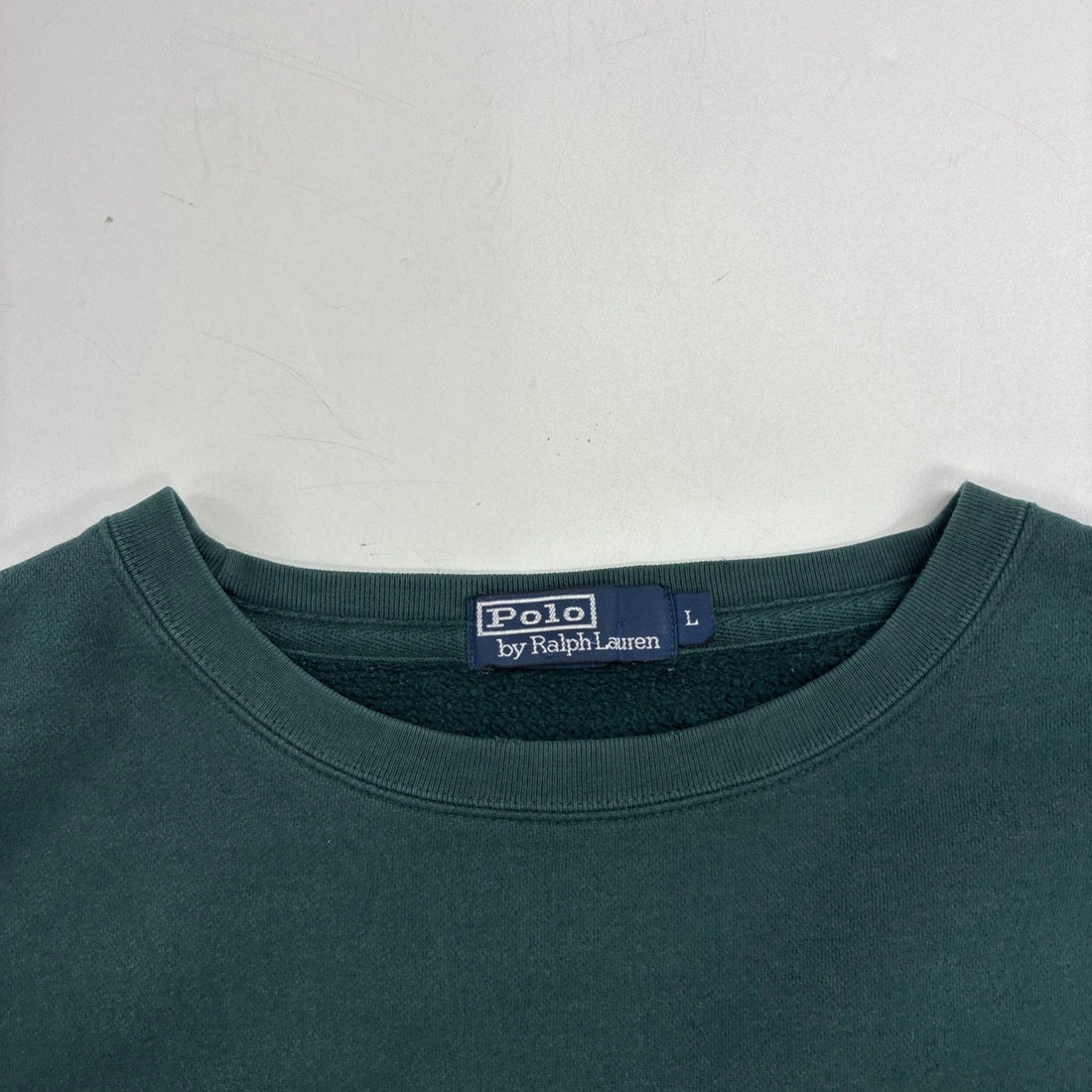 Vintage Polo Ralph Lauren Crewneck Sweatshirt Size Large Green