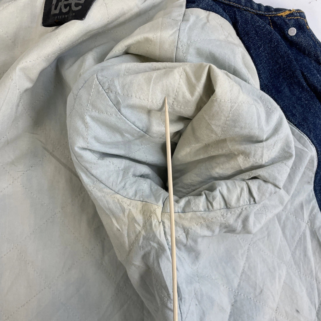 Lee Denim Chore Jacket Size Small Blue