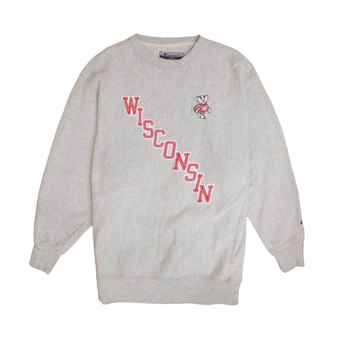 Vintage Wisconsin Badgers Champion Reverse Weave Sweatshirt Size Large NCAA