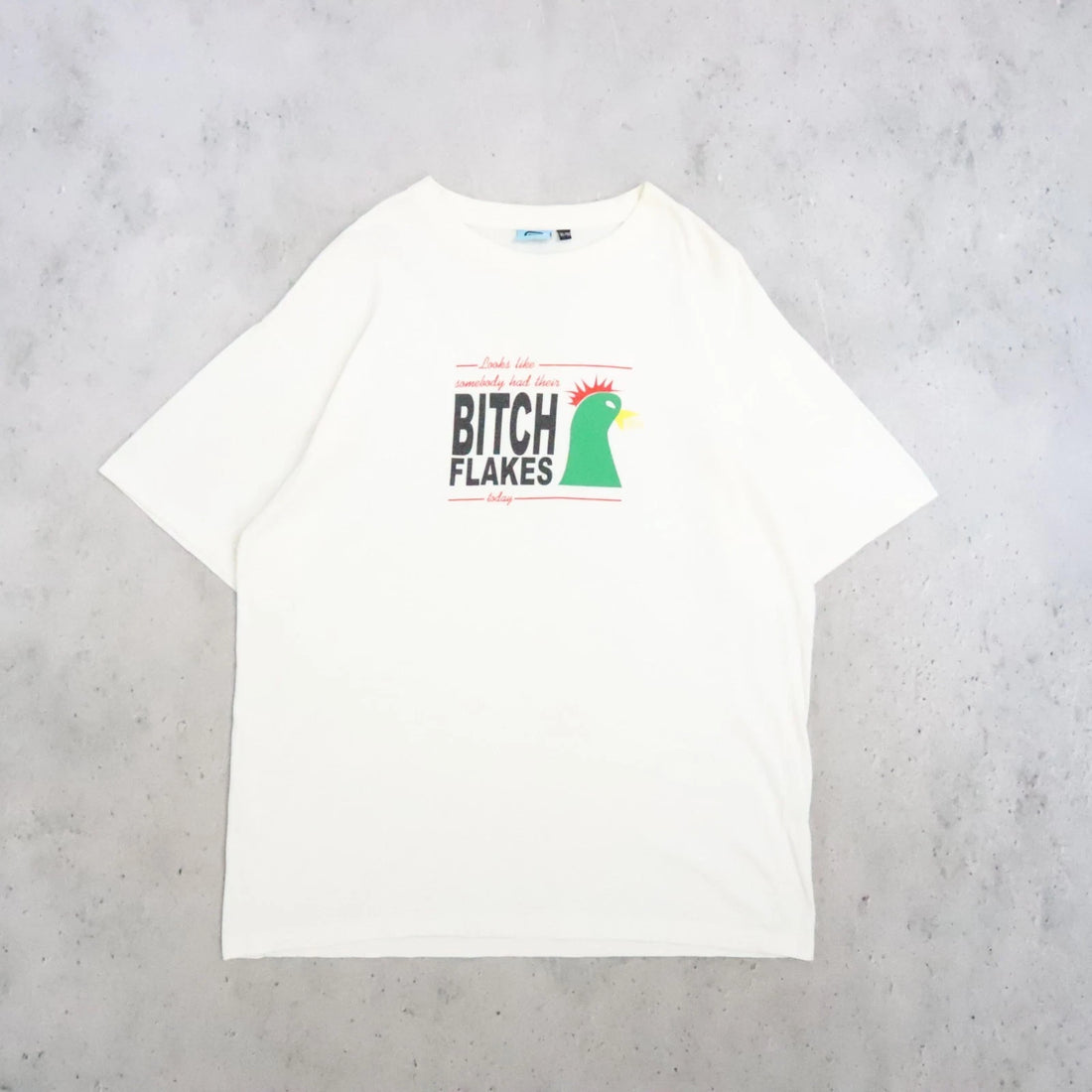 Vintage Bitch Flakes Parody T-Shirt Size XL