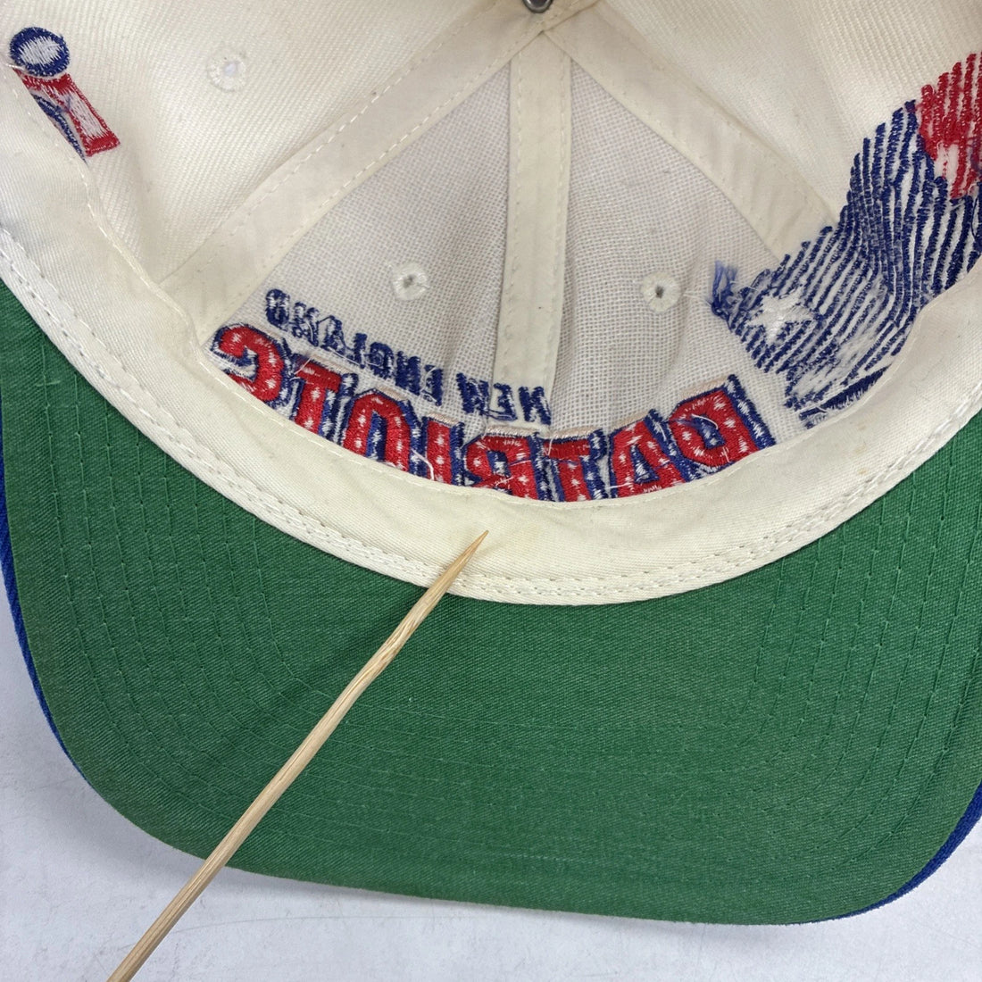 Vintage New England Patriots Wool Shadow Sports Specialties Snapback Hat NFL