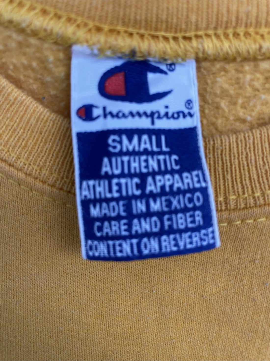 Vintage Western Virginia University Champion Crewneck Sweatshirt Size Small 90s