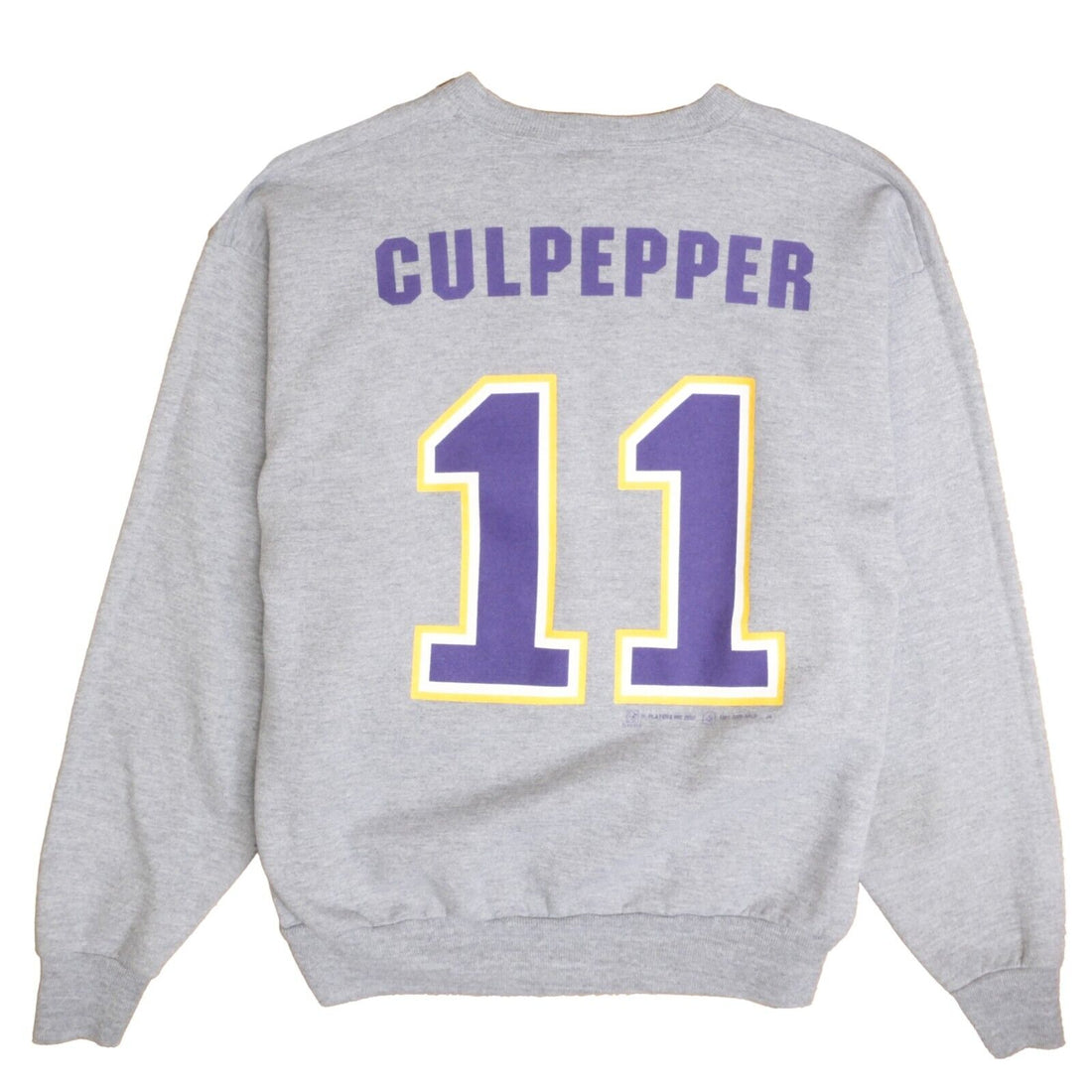 Vintage Minnesota Vikings Daunte Culpepper Sweatshirt Crewneck Size Large NFL