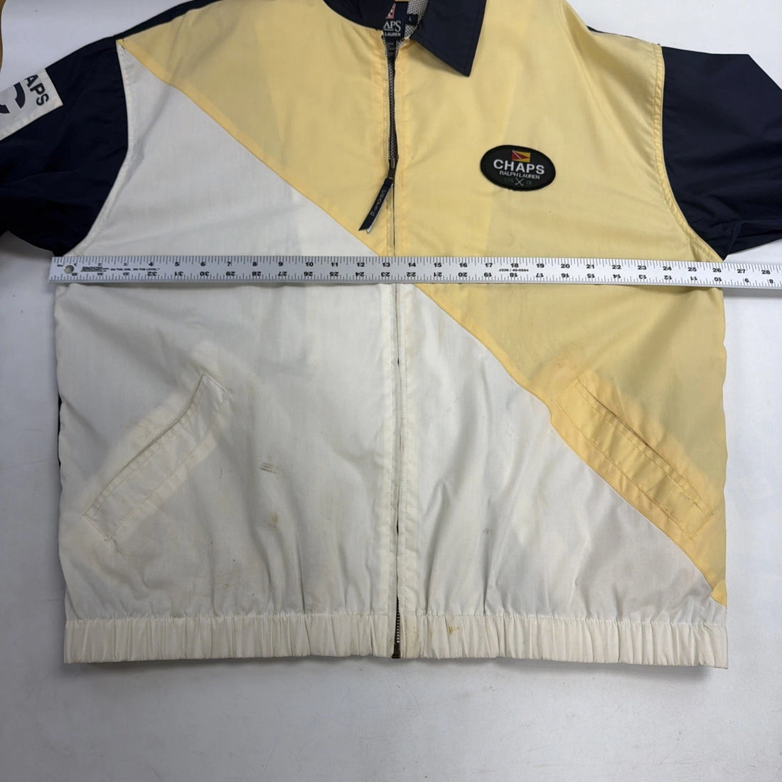 Vintage Chaps Ralph Lauren Windbreaker Light Jacket Size Large