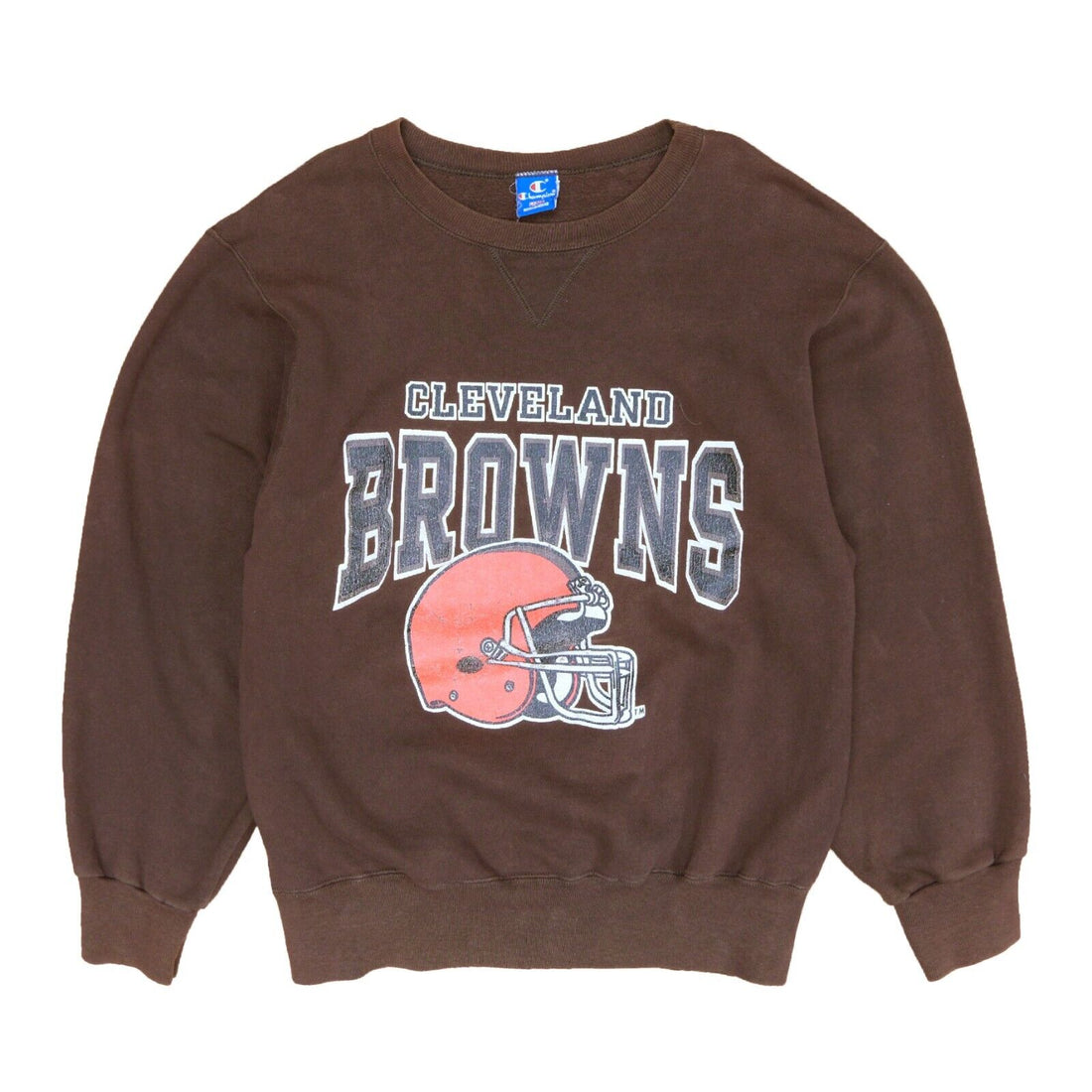 Vintage Cleveland Browns Champion Sweatshirt Crewneck Size Large 80s N –  Throwback Vault
