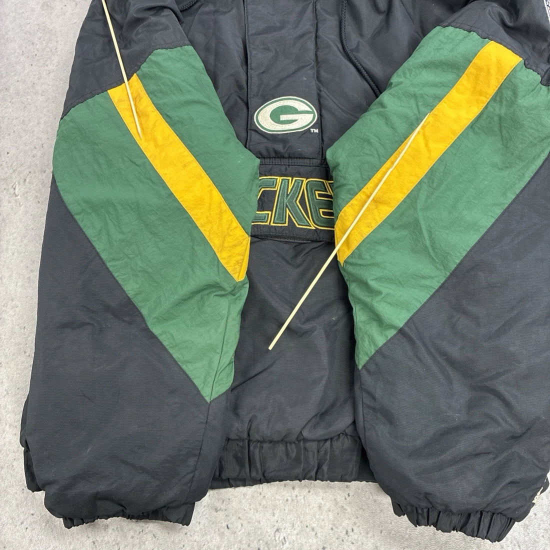 Vintage Green Bay Packers Starter Puffer Jacket Size XL NFL