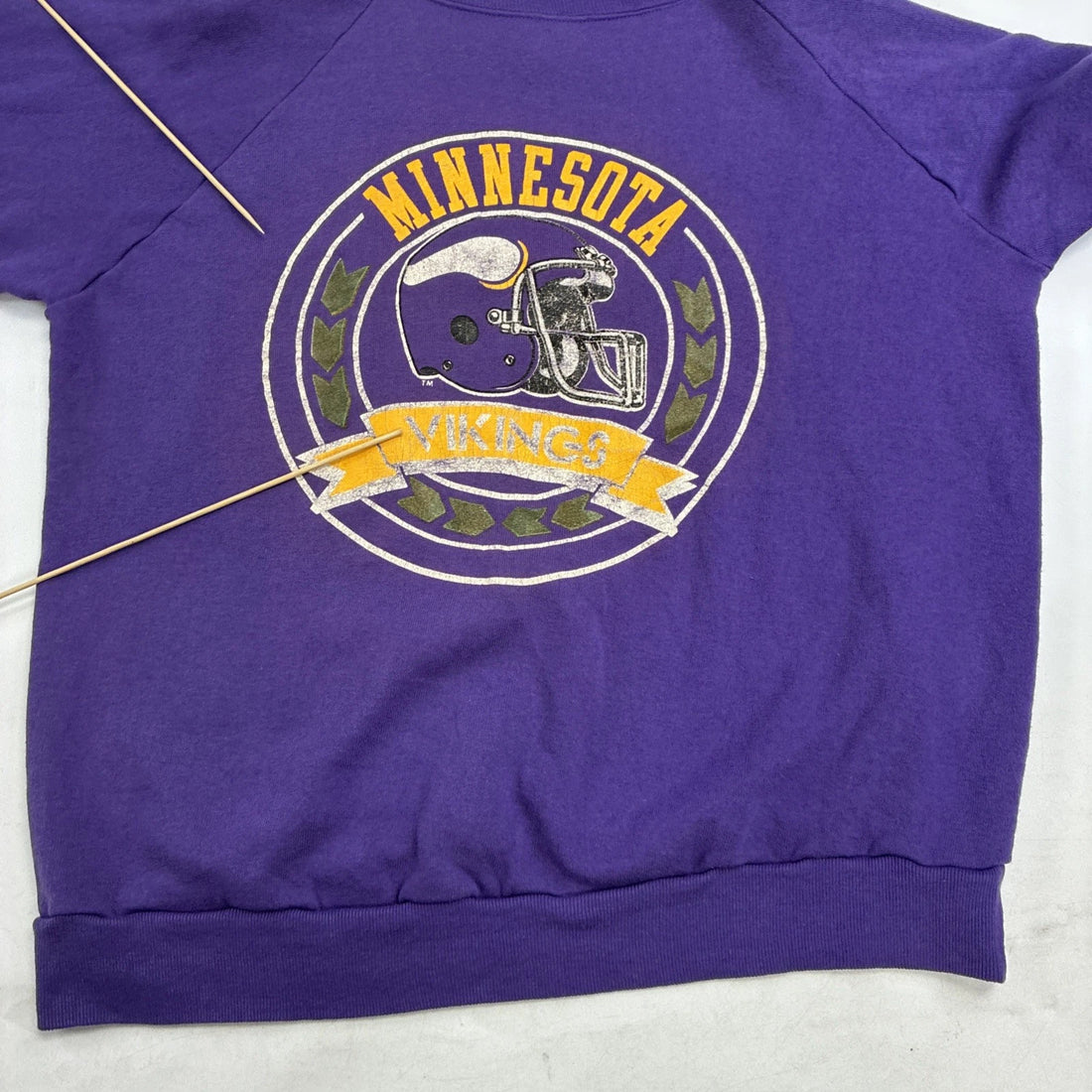 Vintage Minnesota Vikings Champion Sweatshirt Crewneck Size XL 80s NFL