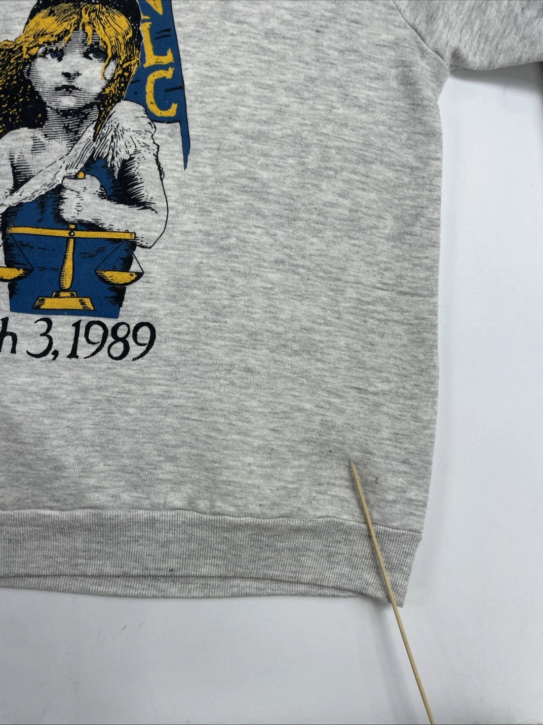 Vintage Law Miserables NLC Crewneck Sweatshirt Size XL 80s