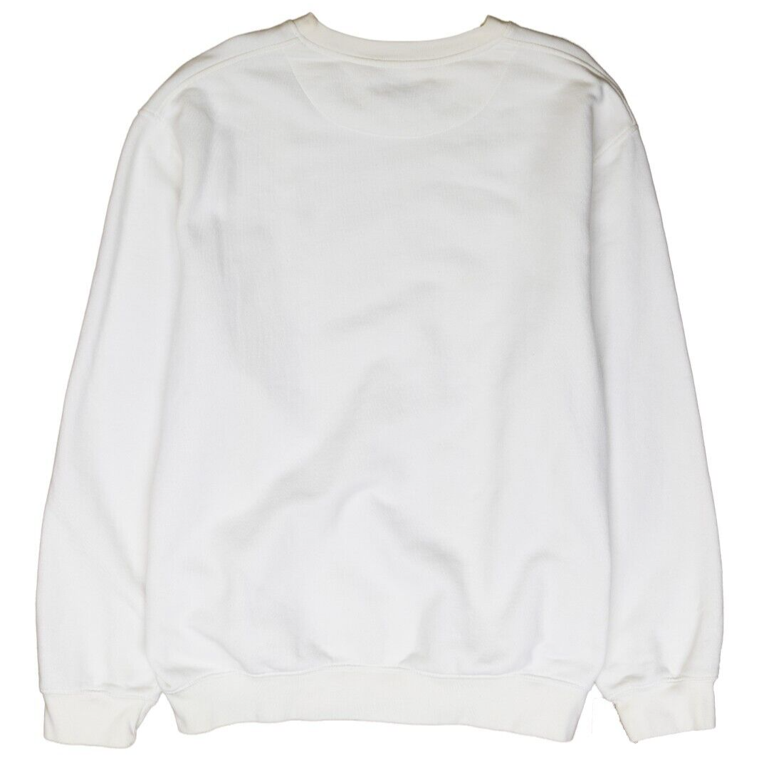 white vintage nike jumper