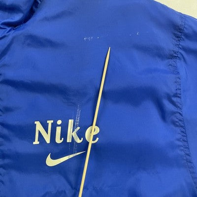 Vintage Nike Windbreaker Light Jacket Womens Size XL Blue