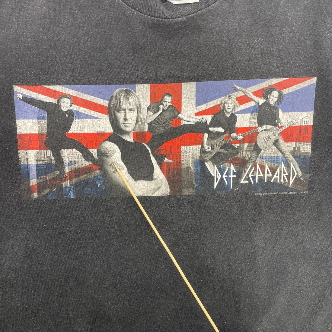 Vintage Def Leppard UK Rock Band T-Shirt Size XL Music Tee