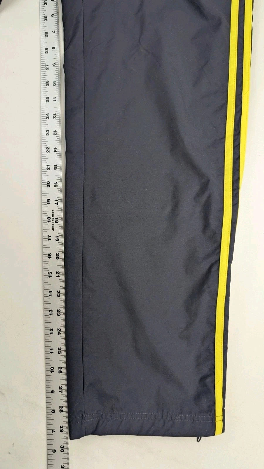 Adidas Nylon Track Pants Size Small Striped