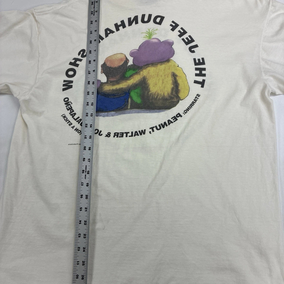 Vintage Jeff Dunham Show T-Shirt Size XL 90s
