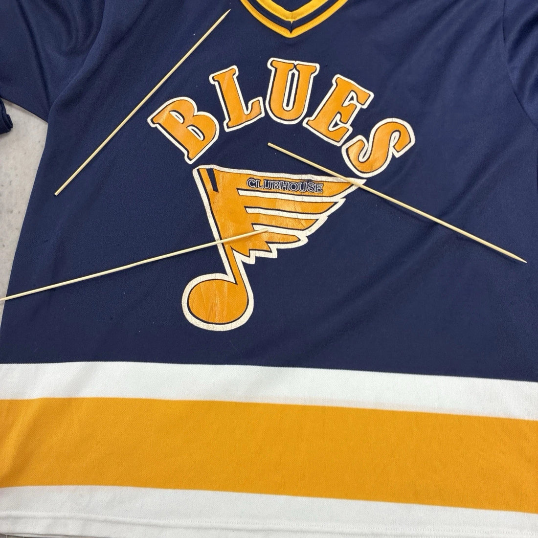 Vintage St. Louis Blues Clubhouse CCM Hockey Jersey Size Large NHL