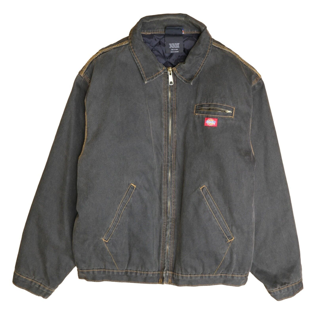 Vintage Dickies Work Jacket Size 2XL Contrast Stitch