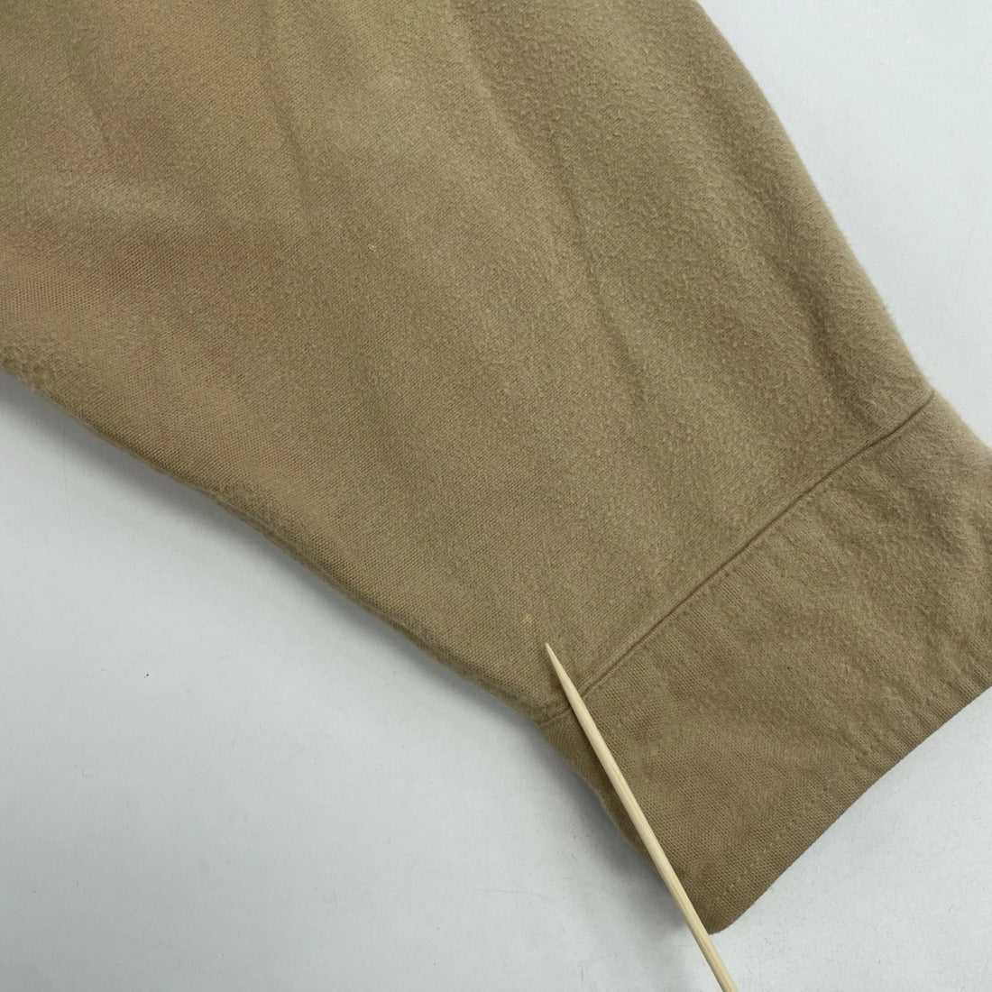 Vintage LL Bean Button Up Long Sleeve Shirt Size Large Beige