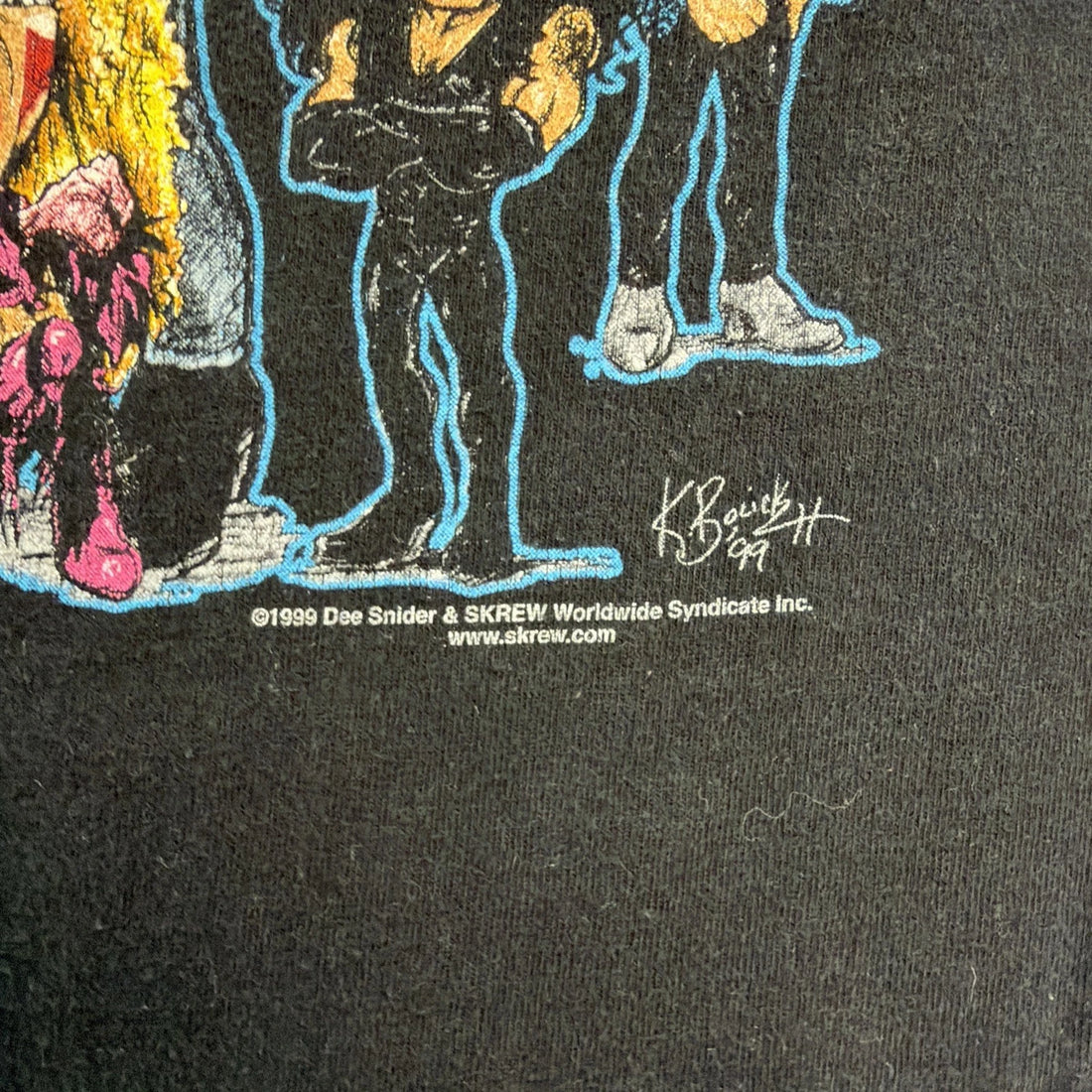 Vintage Dee Snider T-Shirt Size XL 1999 90s