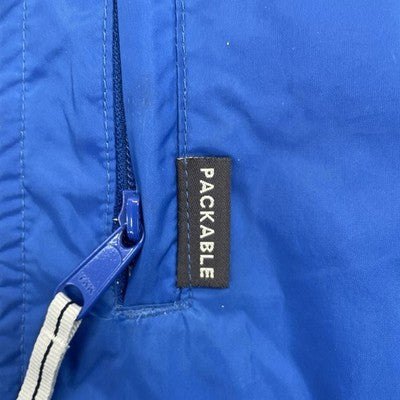 Vintage Columbia Windbreaker Light Jacket Size Large Blue