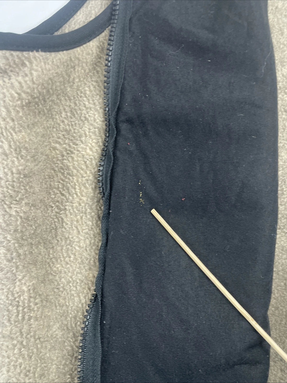 Eddie Bauer Fleece Vest Jacket Size XL Tall Brown