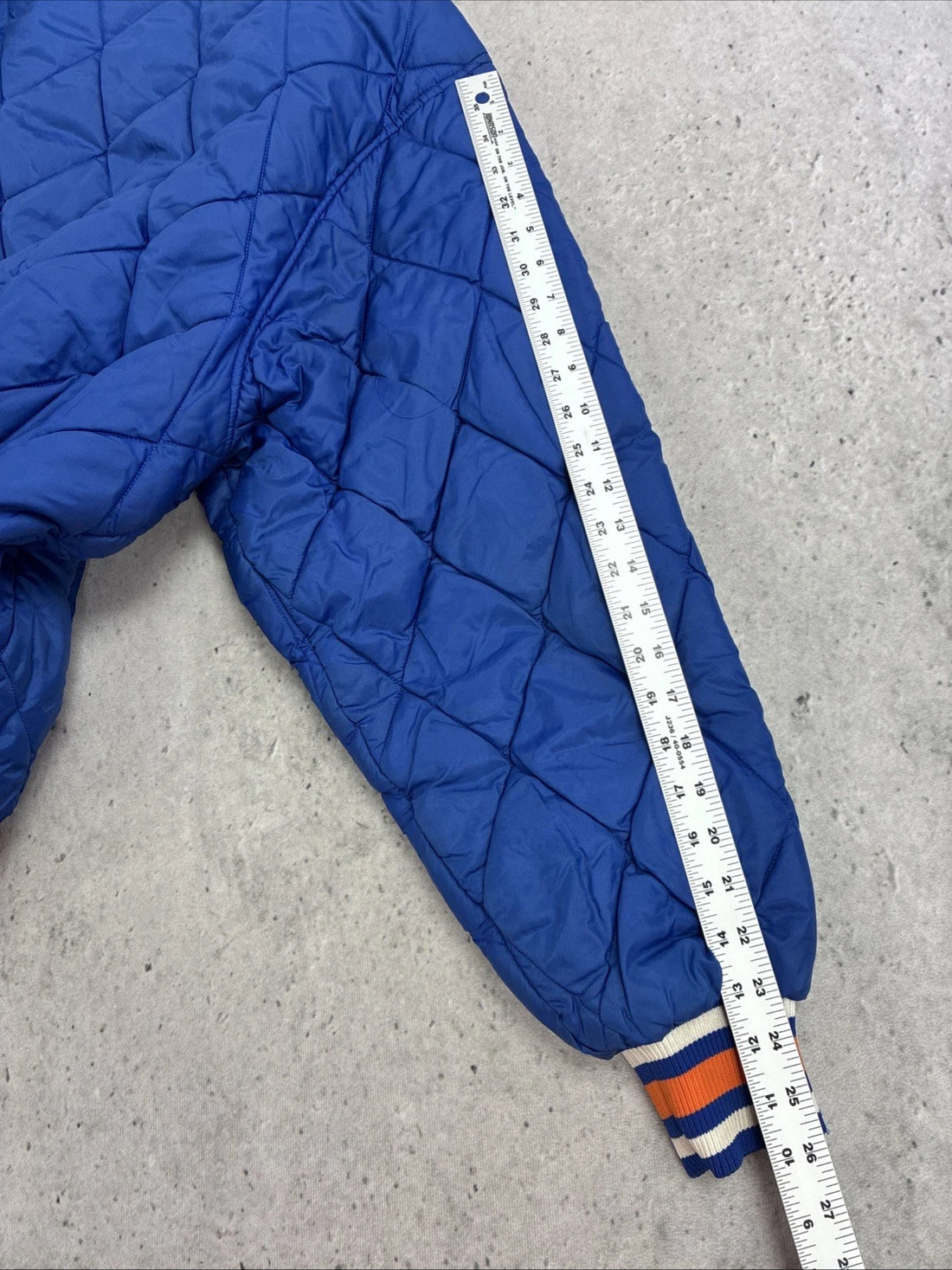 New York Knicks Reebok Satin Quilted Reversible Jacket XL NBA