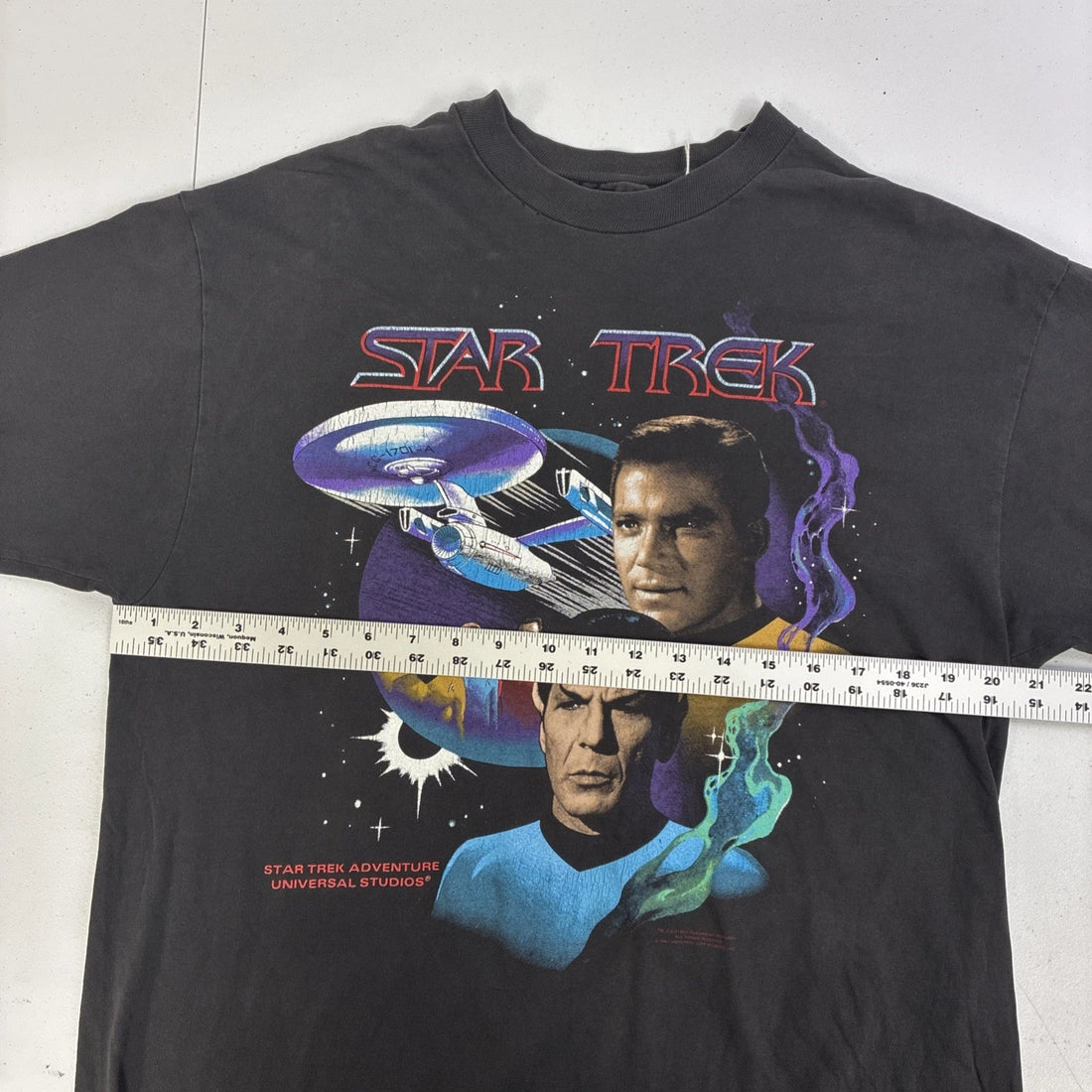 Vintage Star Trek To Boldly Go Where No Man Has Gone Before T-Shirt Large 90s
