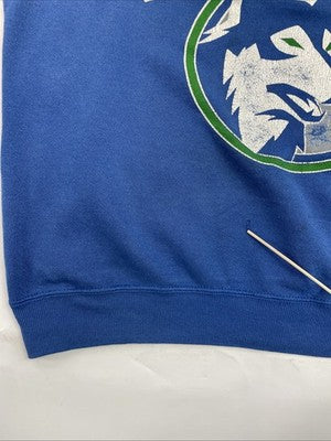 Vintage Minnesota Timberwolves Crewneck Sweatshirt Size XL 90s NBA