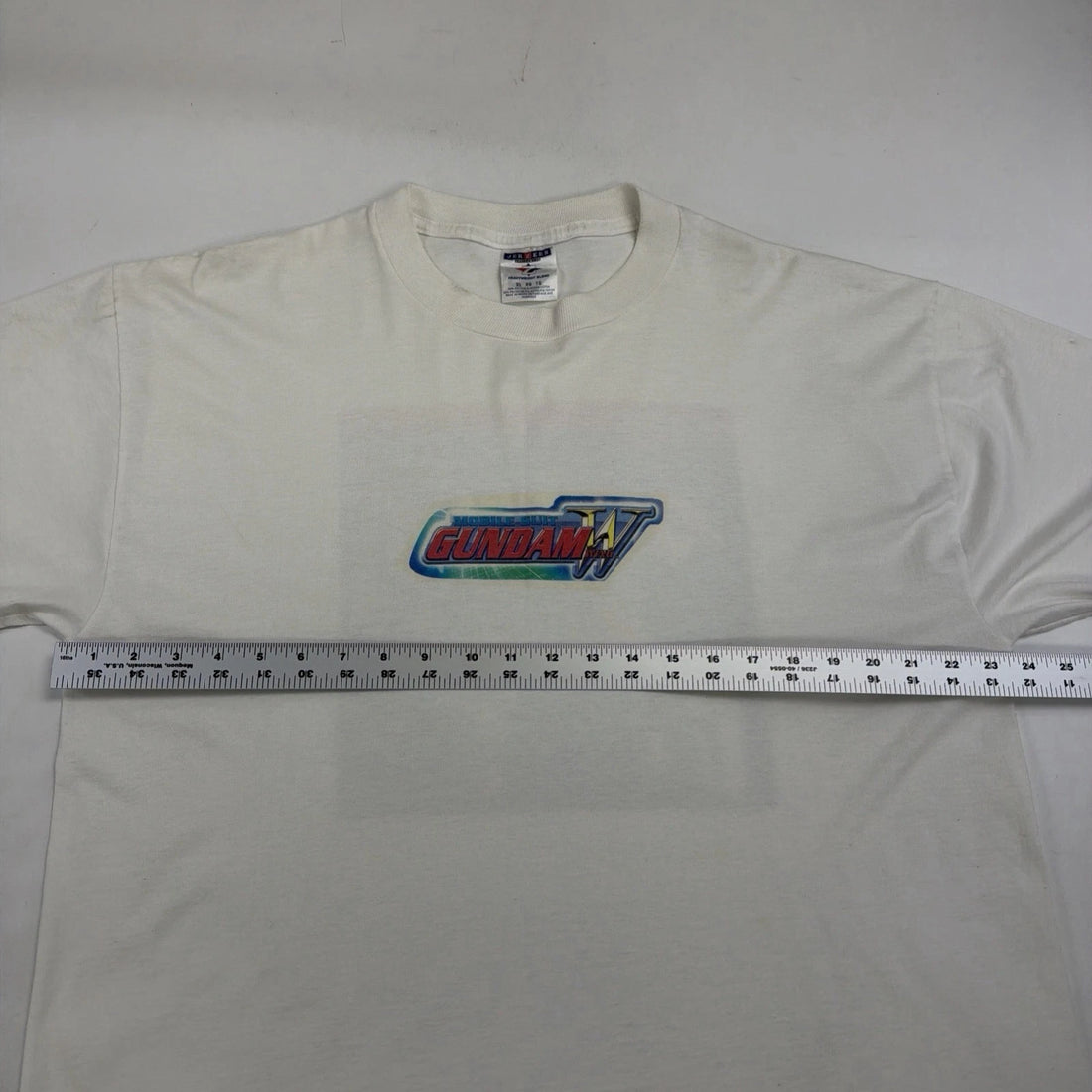 Vintage Mobile Suit Gundam Wing Trowa Barton T-Shirt Size XL Anime Manga
