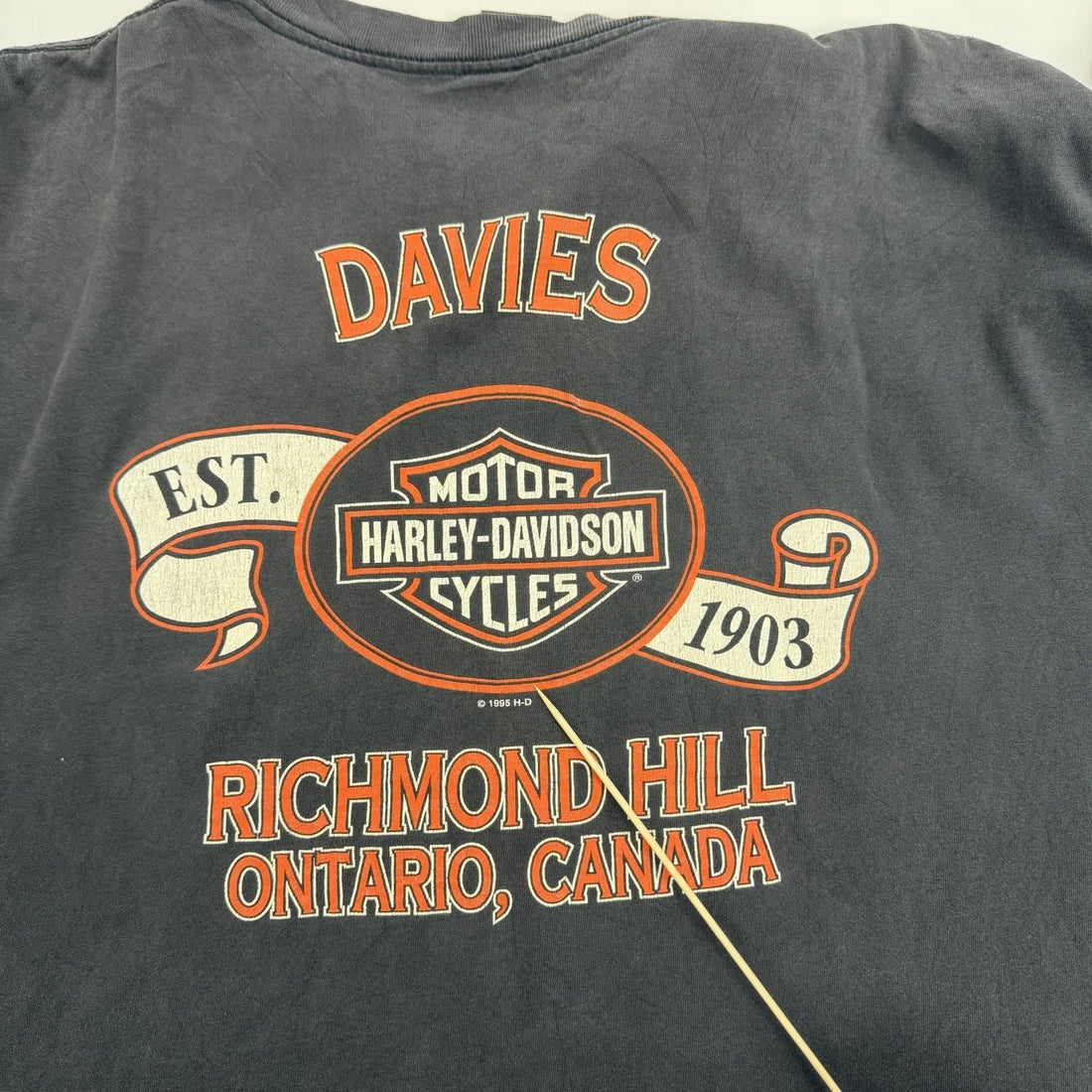 Vintage Harley Davidson Eagle T-Shirt Size 3XL 1996 90s
