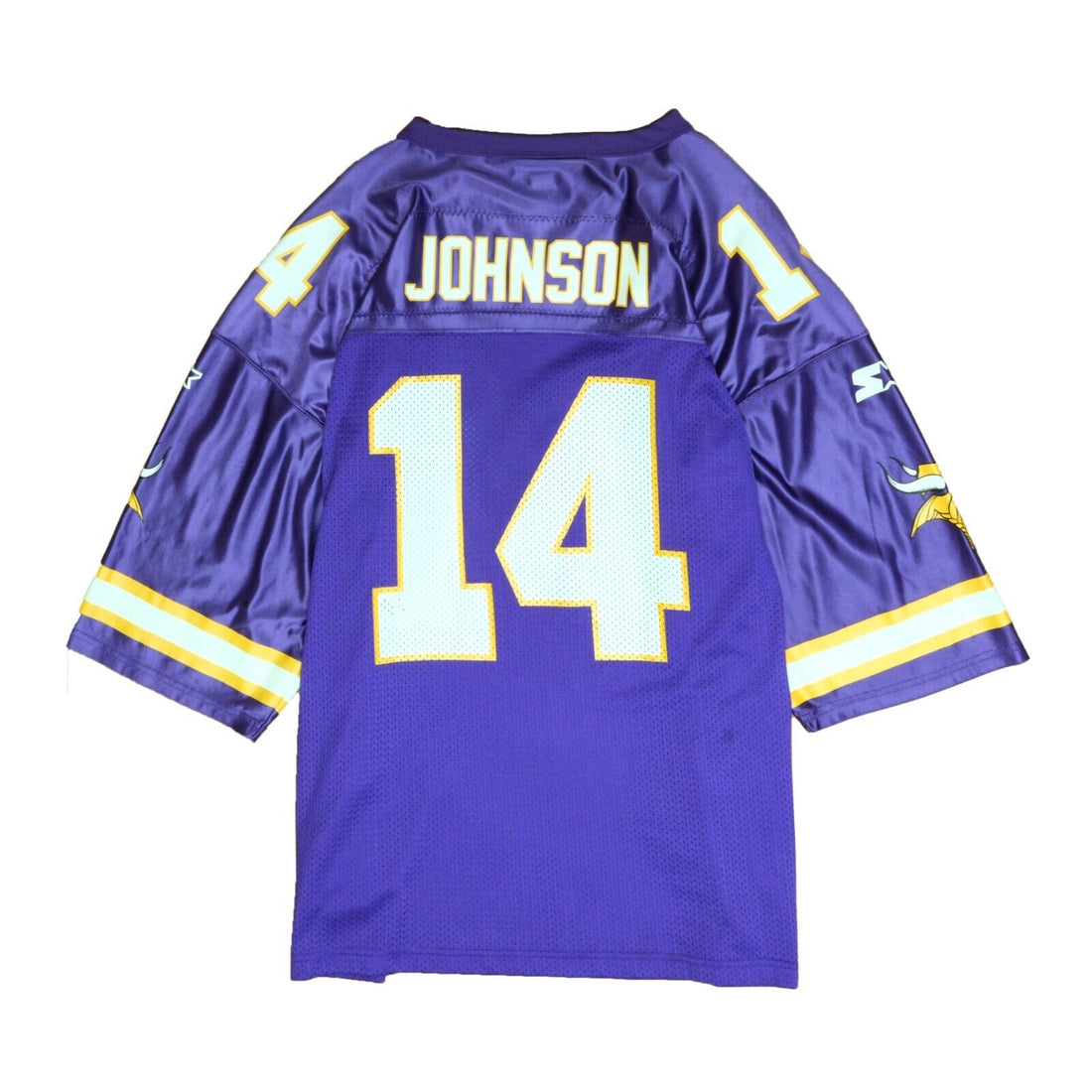 Vintage Minnesota Vikings Brad Johnson Starter Football Jersey Size 52 90s NFL