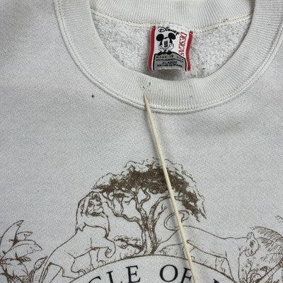 Vintage The Lion King Circle Of Life Disney Crewneck Sweatshirt Size XL 90s