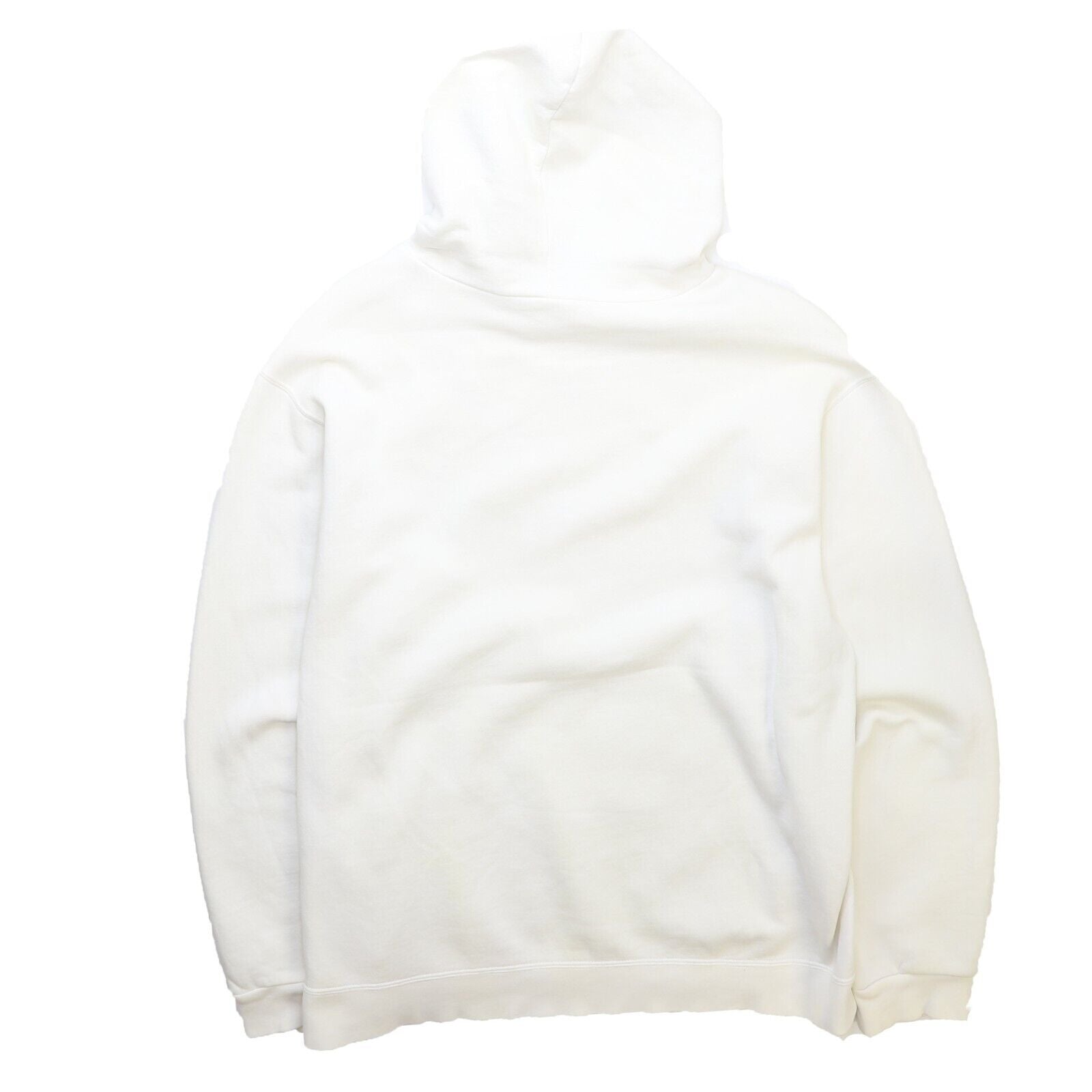 Nike pullover hoodie with embroidered logo in white online