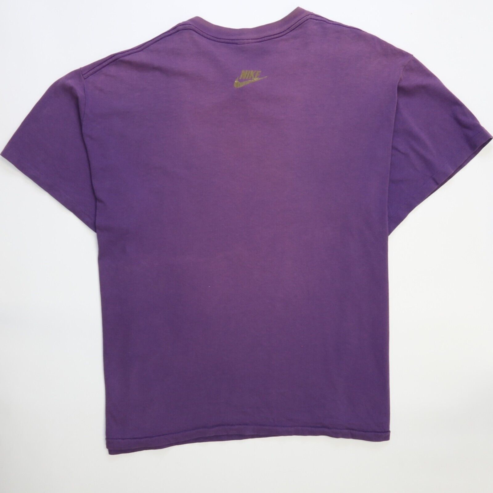 80s VINTAGE NIKE BLUE TAG MICHAEL JORDAN SHOES T-SHIRT SZ M