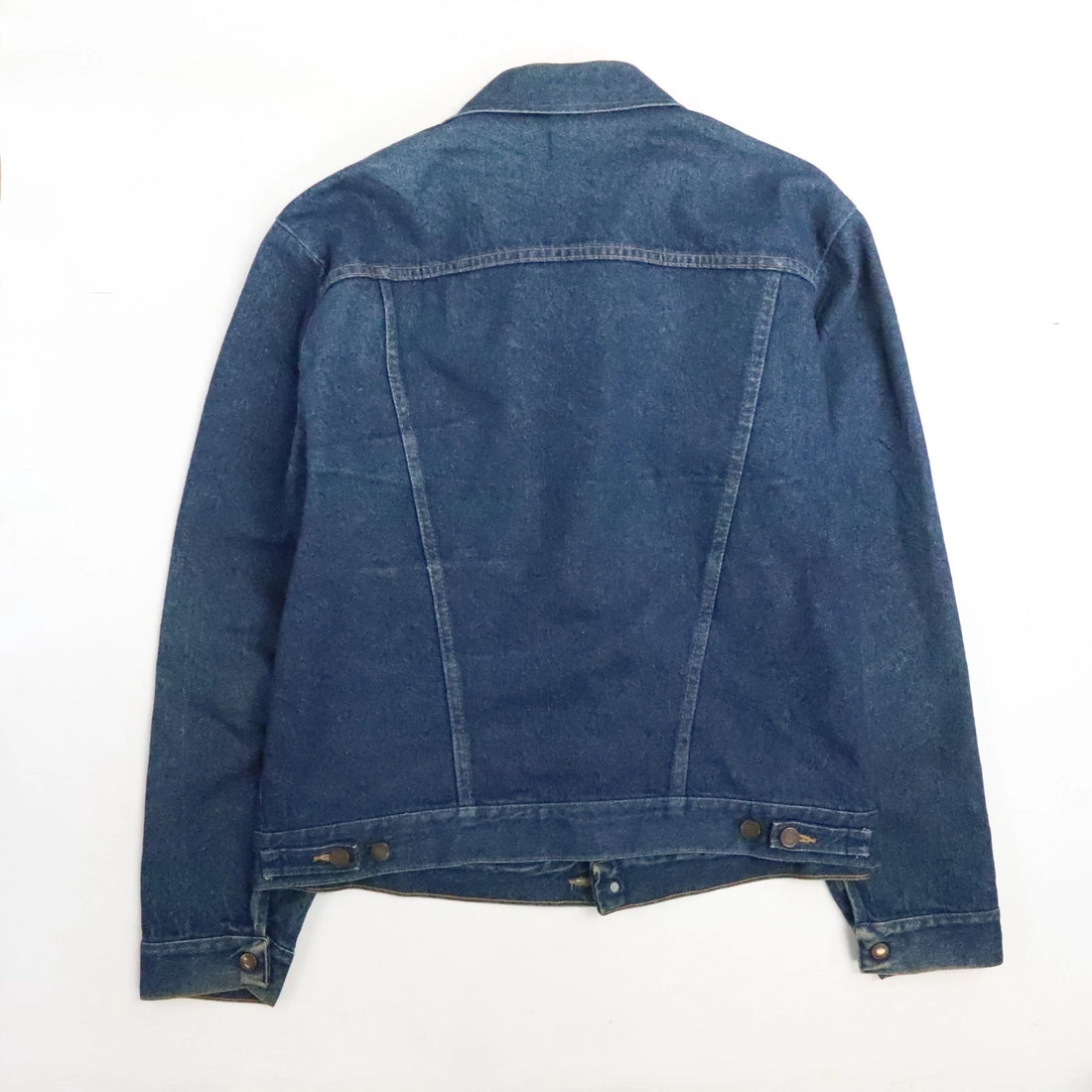 Vintage Rustler Denim Trucker Jacket Size XL Blue