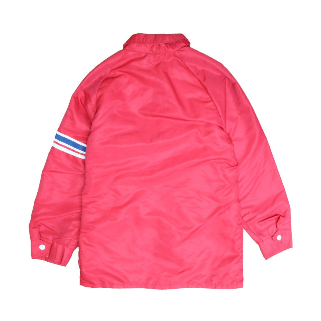 Vintage All Pro Football Coach Jacket Size Medium Red