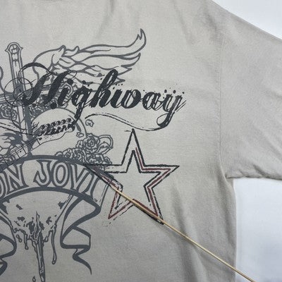 Bon Jovi Lost Highway Tour T-Shirt Size XL 2008
