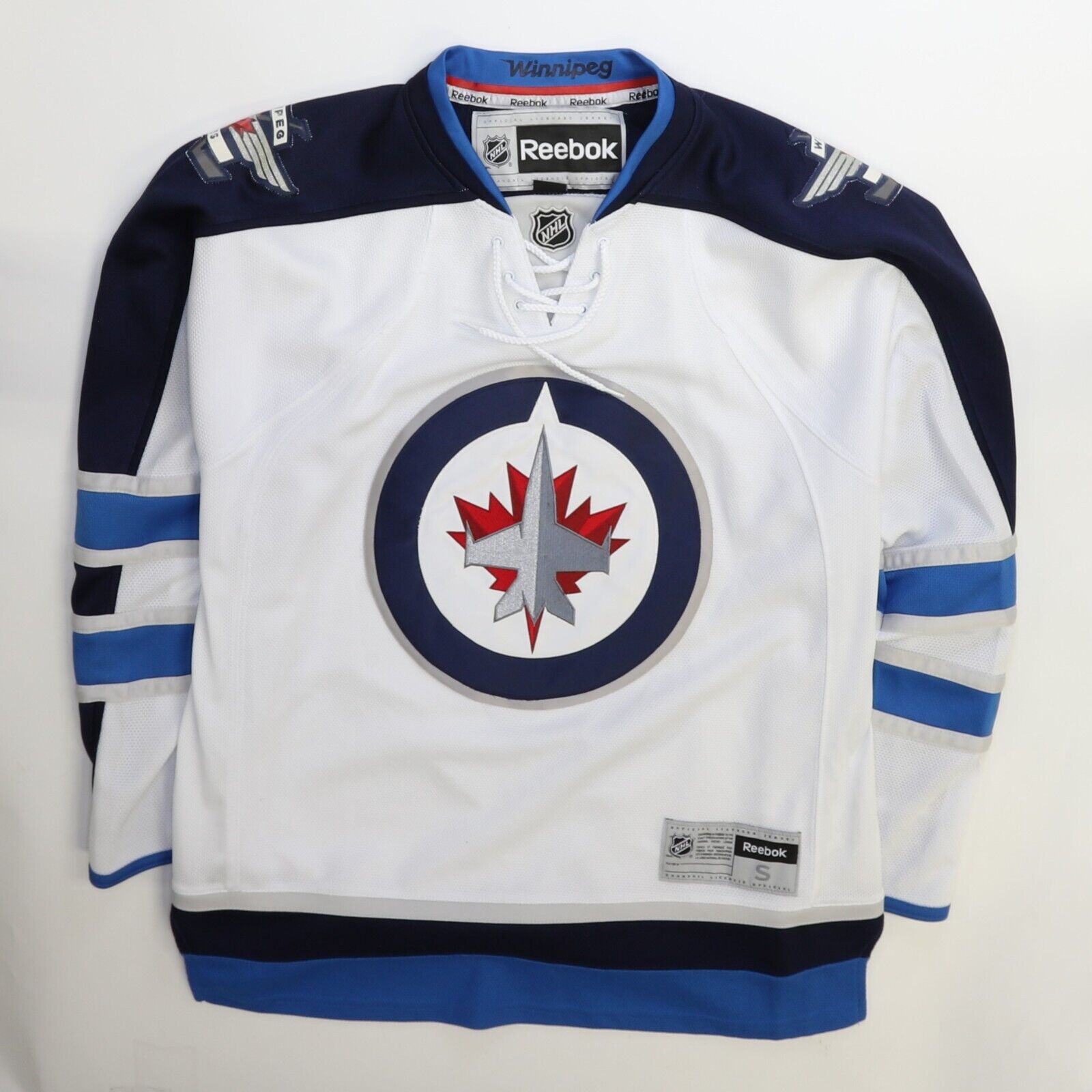 Winnipeg Jets Jacob Trouba Reebok Jersey Size Small NHL Throwback Vault