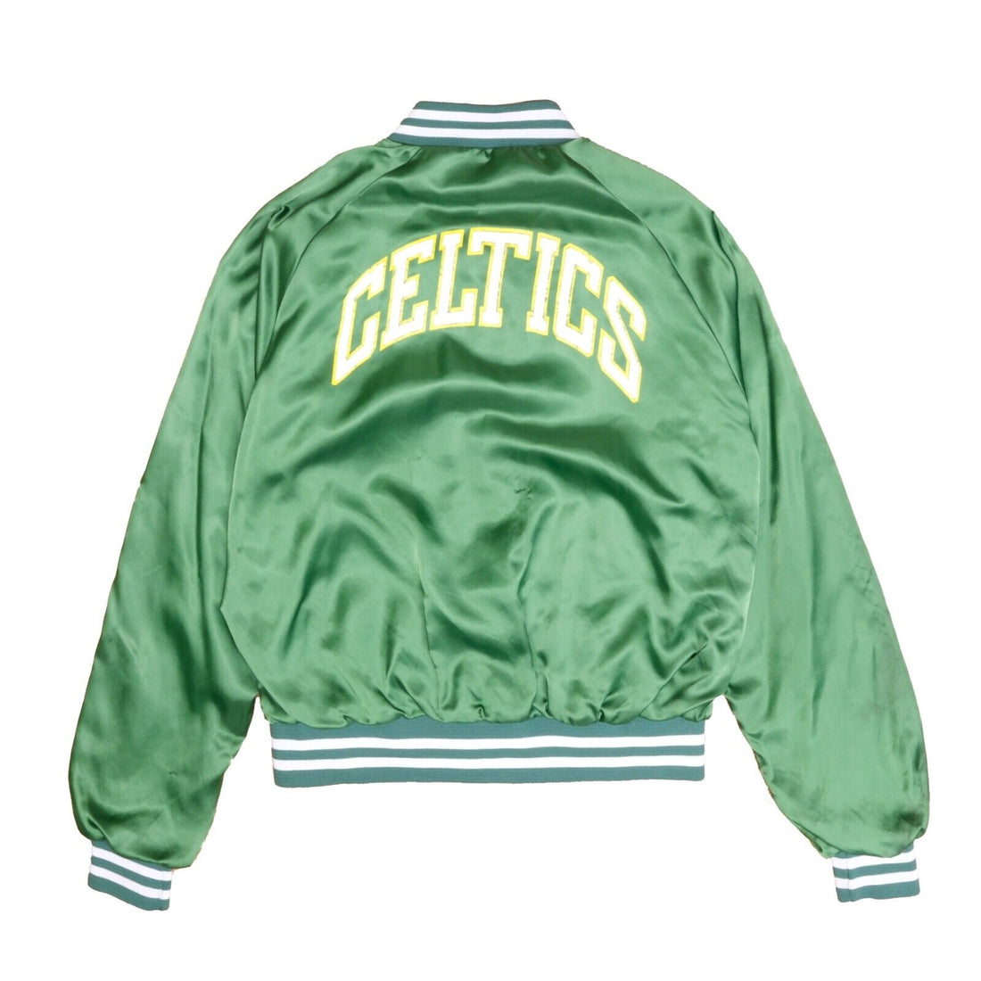 Vintage 90's Boston Celtics NBA Varsity Satin Jacket 