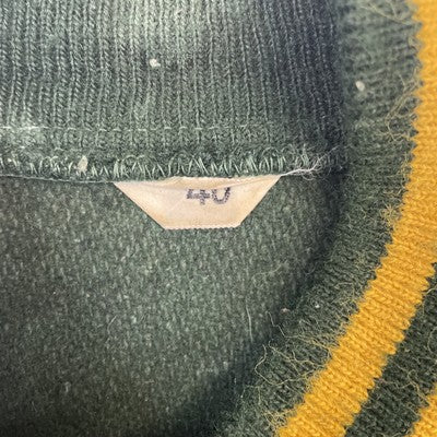 Vintage King Philip Cheerleader Captain Wool Varsity Jacket 40 Green