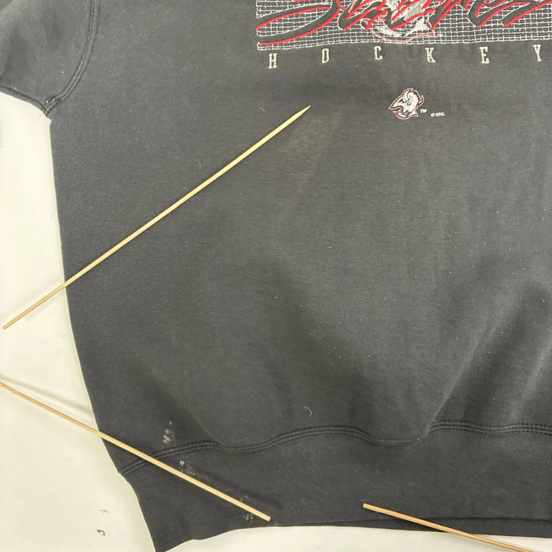 Vintage Buffalo Sabres Sweatshirt Crewneck Size Large NHL