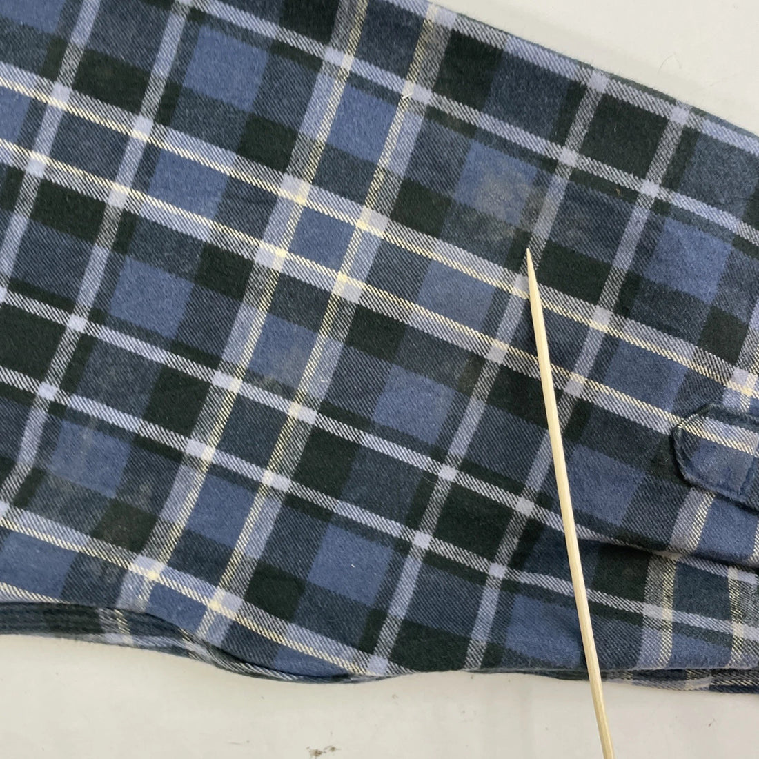 Carhartt Button Up Shirt Size Large Tall Blue Plaid